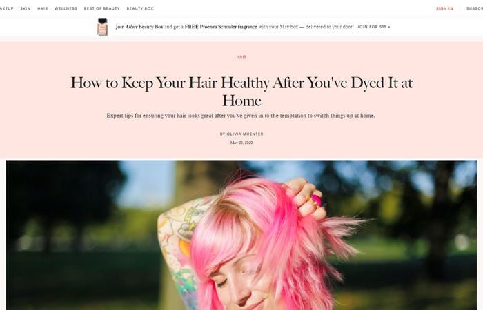 How to Keep Your Hair Healthy After You've Dyed It at Home