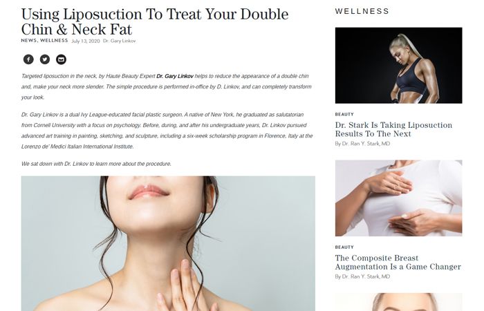 Using Liposuction To Treat Your Double Chin & Neck Fat