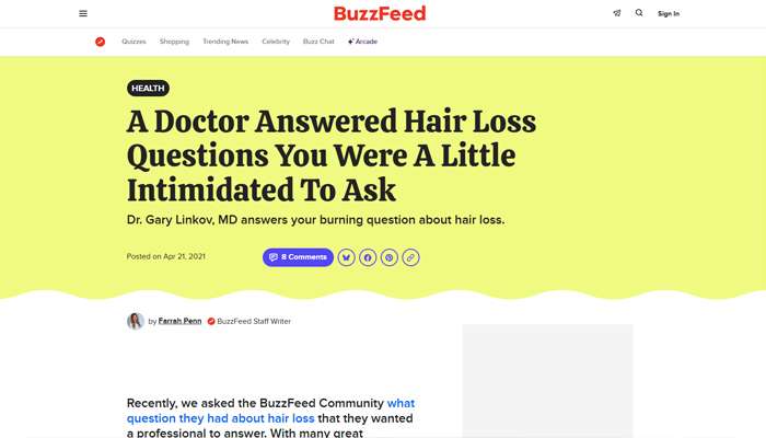 A Doctor Answered Hair Loss Questions You Were A Little Intimidated To Ask